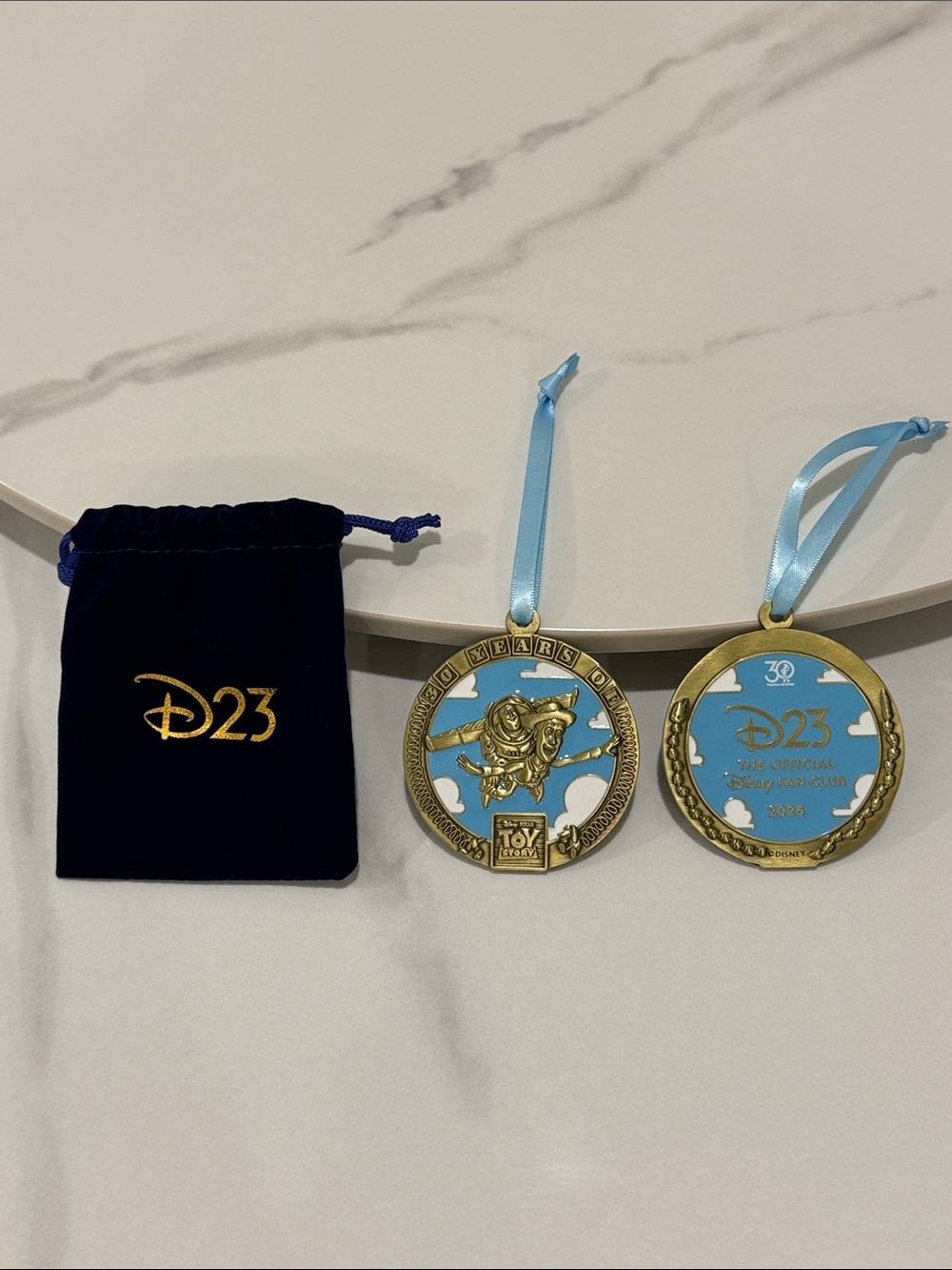 D23 Disney Fan Club Toy Story 30 Year Anniversary Ornament
